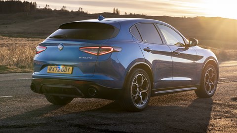 Alfa Romeo Stelvio - rear three quarter