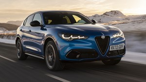 Autocollant Logo Alfa Romeo Stelvio Q4 – Emblème 3D Avant/arrière, Adhésif 3M, Facile à Poser