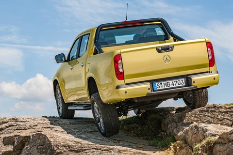 Mercedes X-class pickup truck