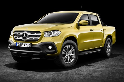 Mercedes X-class pickup truck