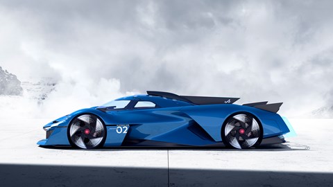 Alpine Alpenglow Hy6: previewing the brand's new electrified supercar