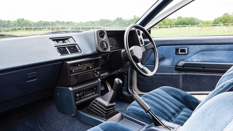 AE86 Toyota Corolla GT interior