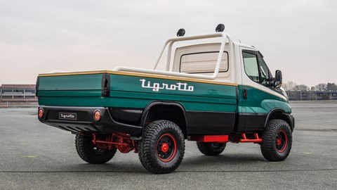 Iveco Daily 4x4 Tigrotto - retro-styled off-road van, rear