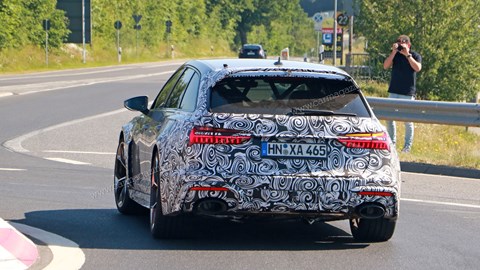 New, hotter Audi RS6 goes testing | CAR Magazine