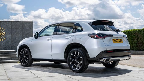 Honda ZR-V (2023) review: rear three quarter static