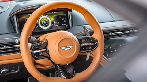Aston Martin DB12 steering wheel