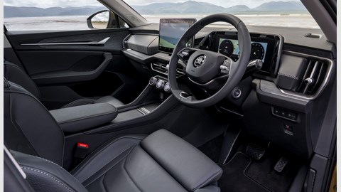 Skoda Kodiaq review - interior shot