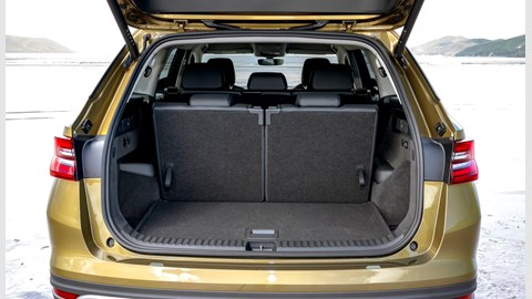 Skoda Kodiaq review - boot empty