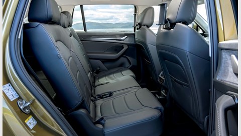 Skoda Kodiaq review - rear seat row