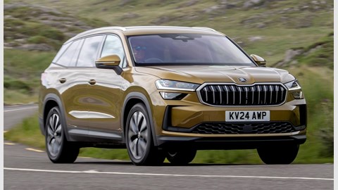 Skoda Kodiaq review - on the road