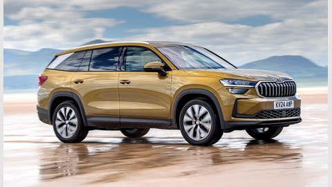 Skoda Kodiaq review - front static