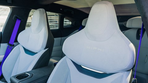 HiPhi Z review - seats
