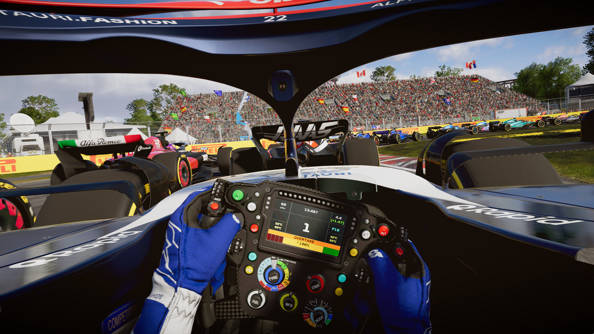 F1 22 Gameplay - MONACO IN VR 