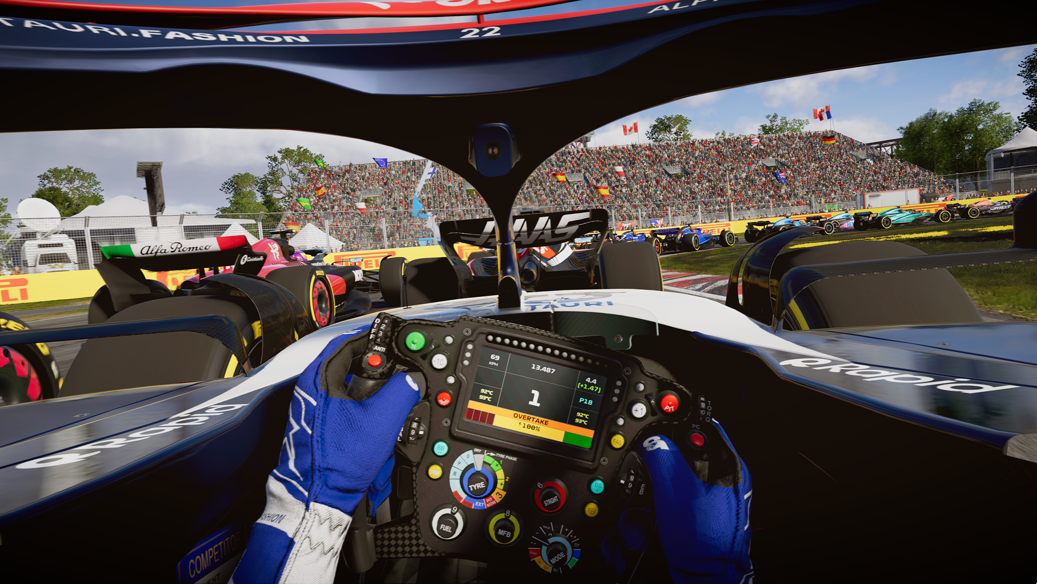 F1 23: the official Formula One game tested on PS5