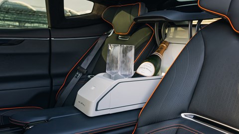 HiPhi X electric SUV review - fridge