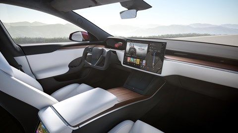 Model S Interior Plaid S