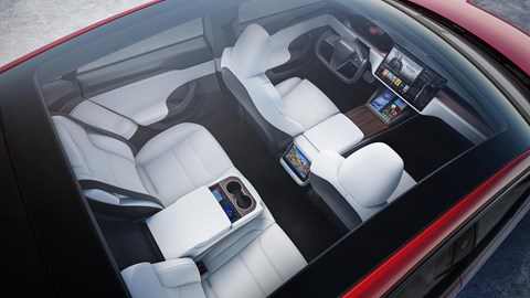 Model S Plaid interior