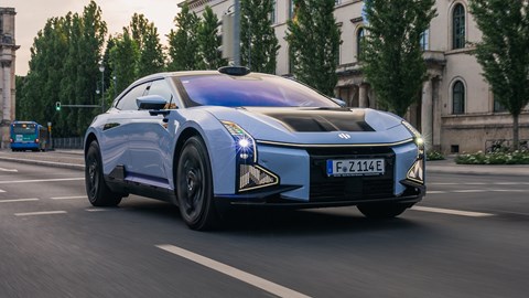 HiPhi electric cars - Z digital GT, driving