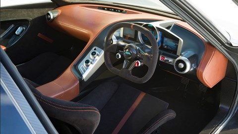 AIM EV Sport 01 electric car - interior