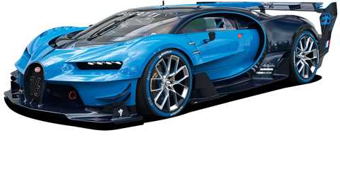 Bugatti's virtual racer, the Vision Gran Turismo, is that a Chiron-preview front end?