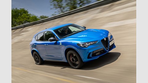 Alfa Romeo Stelvio Quadrifoglio front three-quarter