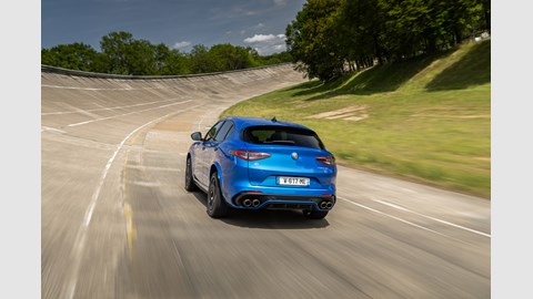 Alfa Romeo Stelvio Quadrifoglio rear