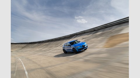 Alfa Romeo Stelvio Quadrifoglio front three-quarter