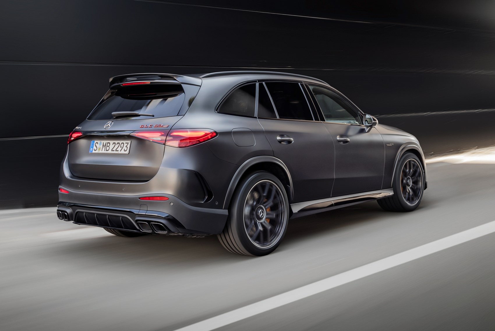 Mercedes-AMG GLC Coupe unveiled – with slam-dunk roofline and four
