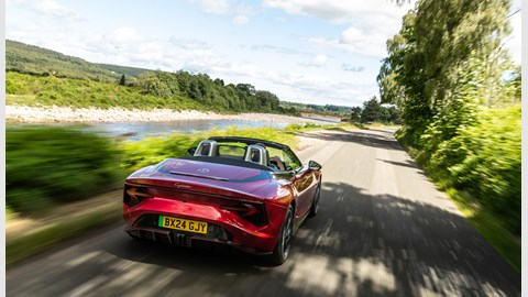 MG Cyberster review: an electric sporty convertible you can actually buy