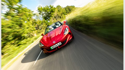 MG Cyberster review: an electric sporty convertible you can actually buy