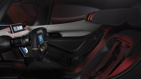 NextEV supercar interior