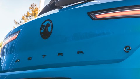 Vauxhall Astra Electric bootlid