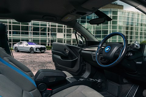 BMW i3 had handclap doors and a minimalist interior