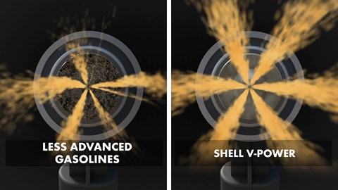 Shell V Power for cleaner combustion