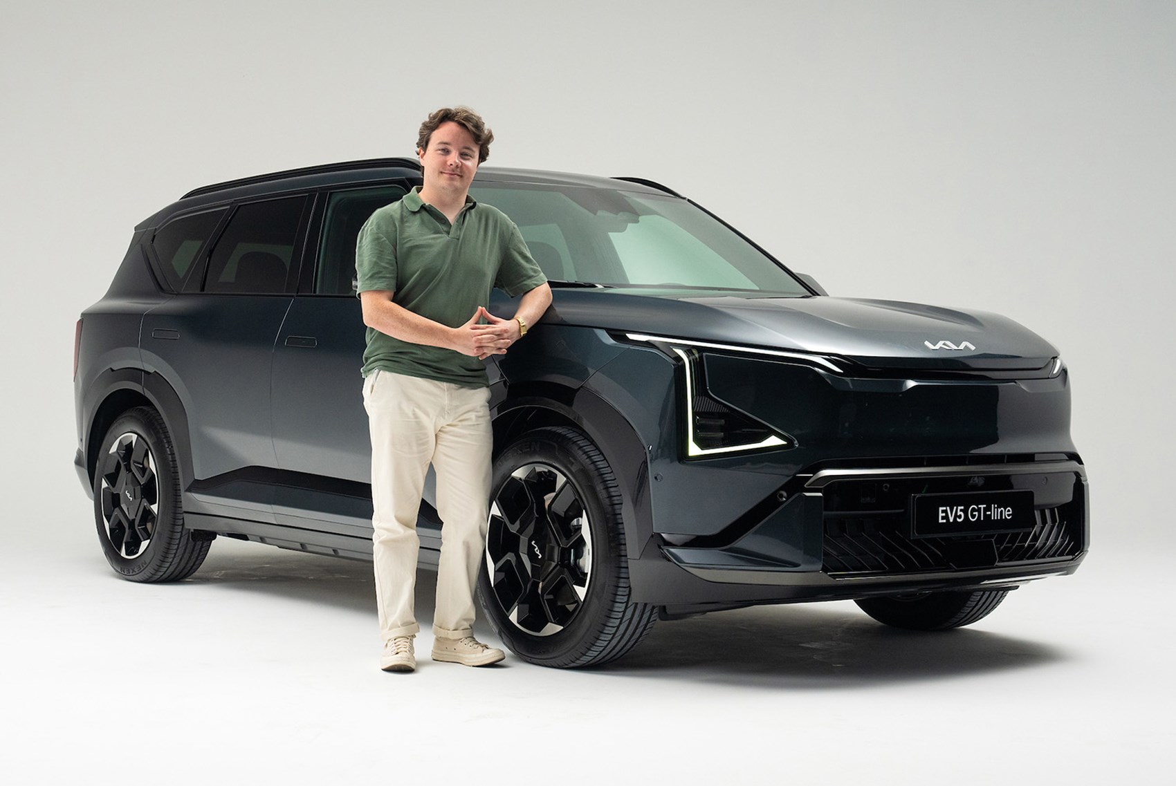 Kia EV5 новый электрокар среднего размера доступный широкой аудитории