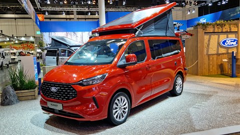 2023 Dusseldorf Caravan Salon - Ford Transit Custom Nugget camper van debut