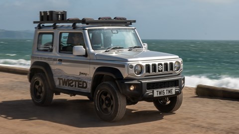 Suzuki Jimny by Twisted - front three quarter