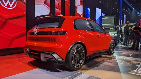 VW ID GTI electric car concept at 2023 IAA Munich motor show - rear