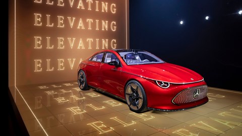 Mercedes Concept CLA points to the next generation of Merc EVs