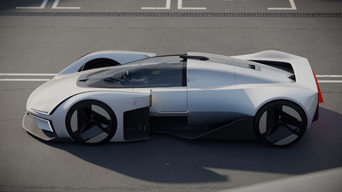 Polestar Synergy concept electric supercar - side