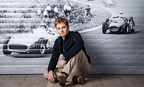 Nico Rosberg, photographed exclusively for CAR by Andrew Shaylor