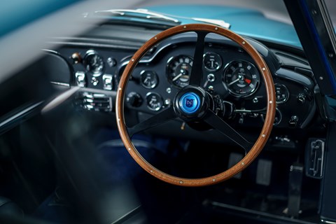 Aston Martin DB5 interior