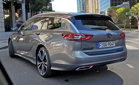 We spied new Insignia undisguised in the US