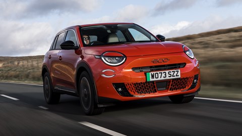 Fiat 600e front driving