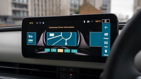 Fiat 600e infotainment