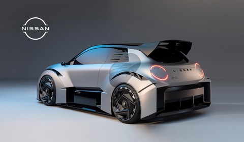 The new Nissan 20_30 concept car rear