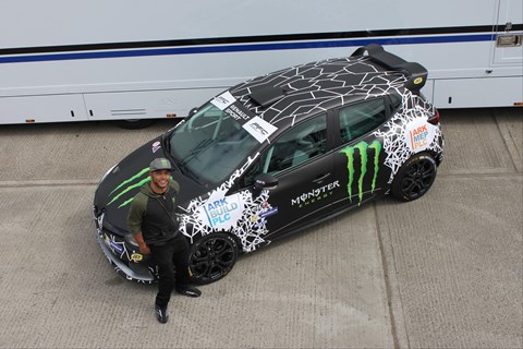 Lewis Hamilton's younger brother Nicolas raced in the Clio Cup in 2011