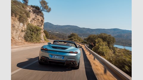 Ferrari Roma Spider rear