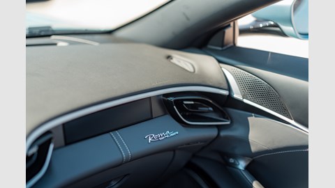 Ferrari Roma Spider cabin