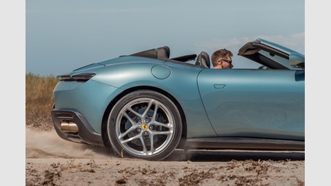 Ferrari Roma Spider rear third